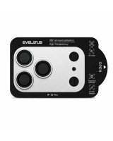  Evelatus Apple iPhone 18 Pro Full body Camera Lens Protection Premium Silver 