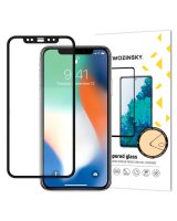  Wozinsky Wozinsky Tempered Glass Full Glue Super Tough Screen Protector Full Coveraged with Frame for Case Friendly Apple iPhone 11 Pro Max / iPhone XS Max black 