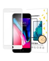  Wozinsky Wozinsky Tempered Glass Full Glue Super Tough Screen Protector Full Coveraged with Frame Case Friendly for iPhone SE 2022 / SE 2020 / iPhone 8 / iPhone 7 white 