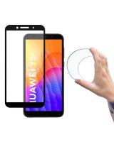  Wozinsky Wozinsky Full Cover Flexi Nano Glass Hybrid Screen Protector with frame for Huawei Y5p black 