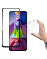  Wozinsky Wozinsky Full Cover Flexi Nano Glass Film Tempered Glass with Frame Samsung Galaxy M51 Black 