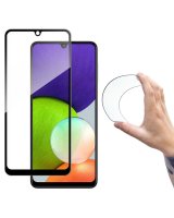  Wozinsky Wozinsky Full Cover Flexi Nano Glass Hybrid Screen Protector with frame for Samsung Galaxy A22 4G black 