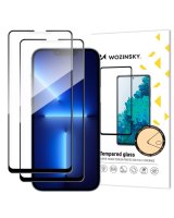  Wozinsky Wozinsky set of 2x super-strong Full Glue full screen tempered glass with Case Friendly frame iPhone 14 Max / 13 Pro Max black 