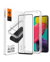  Spigen TEMPERED GLASS Spigen ALM GLASS FC GALAXY M53 5G BLACK 