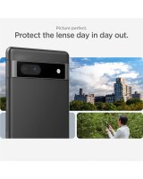  Spigen CAMERA COVER Spigen OPTIK.TR ”EZ FIT” CAMERA PROTECTOR 2-PACK GOOGLE PIXEL 7A BLACK 