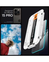  Spigen Spigen Glas.tR EZ Fit tempered glass for iPhone 15 Pro - 2 pcs. 