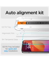  Spigen Spigen Glas.tR EZ Fit Tempered Glass for iPhone 15 / 16 