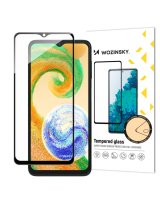  Wozinsky Wozinsky Full Glue Tempered Glass Tempered Glass For Samsung Galaxy A04s 9H Full Screen Protector With Black Frame 