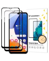  Wozinsky Wozinsky 2x Full Glue Tempered Glass Samsung Galaxy A14 5G / A14 9H Full Screen Tempered Glass with Black Frame 