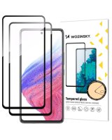  Wozinsky Wozinsky 2x Full Glue Tempered Glass Samsung Galaxy A54 5G 9H Full Screen Tempered Glass with Black Frame 