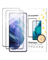  Wozinsky - Wozinsky Full Glue Tempered Glass for Samsung Galaxy S23, 2-pack 