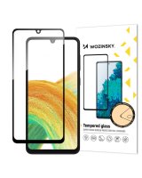  Wozinsky Wozinsky Full Glue Tempered Glass Tempered Glass For Samsung Galaxy A34 5G 9H Full Screen Cover With Black Frame 