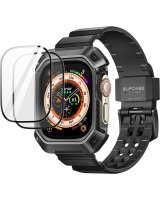  Supcase Supcase UNICORN BEETLE PRO&TEMPERED GLASS Apple Watch ULTRA (49MM) BLACK 