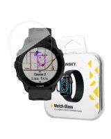  Wozinsky Wozinsky Full Glue Tempered Glass Tempered Glass For Garmin Forerunner 955 9H Full Screen Full Cover With Black Frame 