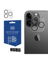  3MK 3MK Lens Pro Full Cover iPhone 14 Pro/14 Pro Max Szkło Hartowane na obiektyw aparatu z ramką montażową 1szt 