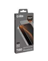  SBS SBS D3O Tempered Glass with Frame for iPhone 14 Pro Max 