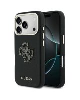  Guess GUESS case for IPHONE 17 Pro Max GUHCP17X5PS4RGGK (PU FW Resin Logo) black 