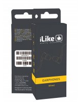 iLike - Earphones IEA01WH 3.5mm White 