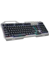  Rebeltec Universal Gaming Keyboard Discovery Metal Grey 