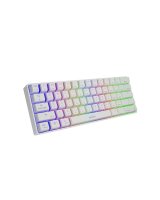  Genesis THOR 660 RGB Gaming keyboard, RGB LED light, US, White, Wireless/Wired, Wireless connection, Gateron Red Switch 