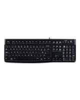  Logitech LOGI K120 Corded Keyboard OEM US Black 
