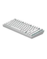  dark project ALU81A Terra Nova White, G3MS Moonstone Switch , US 