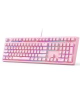  Aukey Aukey KM-G15 Blue Switch Pink 