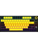  LORGAR LORGAR KBP7075W Wireless 75% Mechanical Gaming Keyboard Pro Black/yellow EN layout 