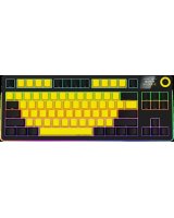  LORGAR LORGAR KBP70TKLW Wireless TKL Mechanical Gaming Keyboard Pro Black/yellow EN layout 