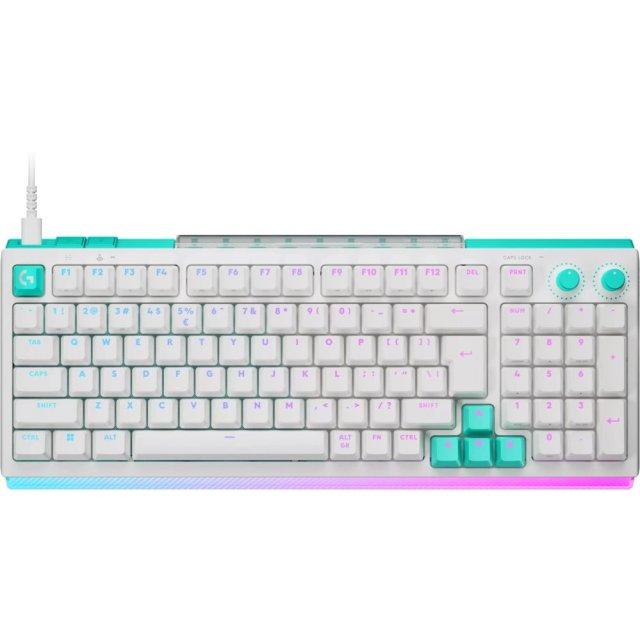 Logitech LOGITECH G512 X 98 Wired Gaming Keyboard - WHITE - US INT'L - USB - EMEA28i - 935 - TACTILE 920-014003 (5099206133624) Logitech LOGITECH G512 X 98 Wired Gaming Keyboard - WHITE - US INT'L - USB - EMEA28i - 935 - TACTILE 920-014003 (5099206133624)