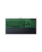  Razer Gaming Keyboard Ornata V3 X RGB LED light, US, Wired, Black, Silent Membrane, Numeric keypad 