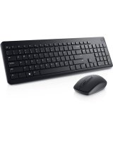  Dell Keyboard and Mouse KM3322W Keyboard and Mouse Set, Wireless, Batteries included, RU, Black 