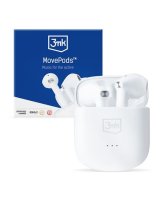  3MK MovePods 6.5 hours Bluetooth 5.3 White 