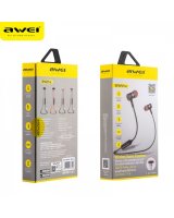 Awei - Magnetic Switch Wireless Sports Earphone AK4 Gray 