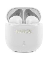  Guess Bluetooth headphones GUTWSJ14ESGE TWS + taupe Printed Classic Logo White 