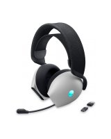  Dell Alienware Dual Mode Wireless Gaming Headset - AW720H (Lunar Light) 