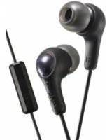  JVC JVC HA-FX7M-B-E Gymy Plus Austiņas ar Mikrofonu un vadības pulti Melnas 