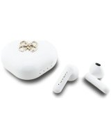  Guess Wireless earphones TWS Guess 4G Metal Logo white 