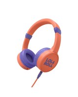  Energy Sistem Lol&Roll Pop Kids Headphones Orange (Music Share, Detachable Cable, 85 dB Volume Limit, Microphone) 