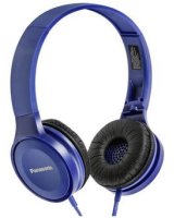  Panasonic Overhead Stereo Headphones RP-HF100ME-A Over-ear, Microphone, 3.5 mm, Blue 