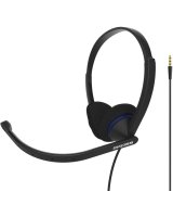  Koss Communication Headsets CS200i On-Ear, Microphone, Noise canceling, 3.5 mm, Black 