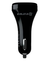  Evelatus - Evelatus Quick Car Charger QCC02 Black 