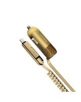  Remax Universal Finchy RCC103 Car Charger Gold 