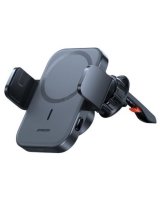  Joyroom Car Holder Qi Wireless Induction Charger 15W (MagSafe for iPhone Compatible) Black 