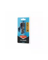  Canyon С-031/US Universal 1xUSB car adapter plus Micro USB Black 