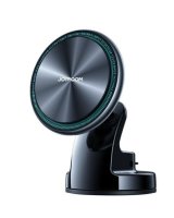  Joyroom Wireless Induction Charger 15W (MagSafe Compatible for iPhone) Dashboard Silve Black 