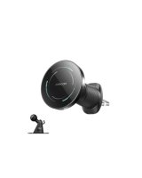  Joyroom JR-ZS502 MagSafe Compatible Car Holder with Wireless Charger for Air Vent/Dashboard - Black Black 