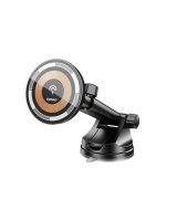  Dudao 15W magnetic wireless extensio n-type suction Car Phone Black 