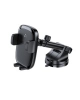  Acefast IN-CAR Phone Holder With 15W FAST Wireless Charger Black 