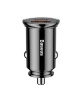  Baseus Baseus Circular PPS smart car charger with USB Quick Charge 4.0 QC 4.0 and USB-C PD 3.0 SCP ports black (CCALL-YS01) 
